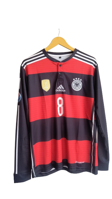 GERMANY 2014 WORLD CUP OZIL-FULL SLEEVE JERSEY PRO+