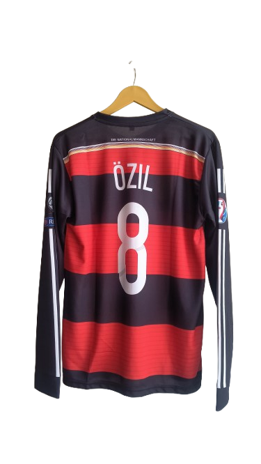 GERMANY 2014 WORLD CUP OZIL-FULL SLEEVE JERSEY PRO+